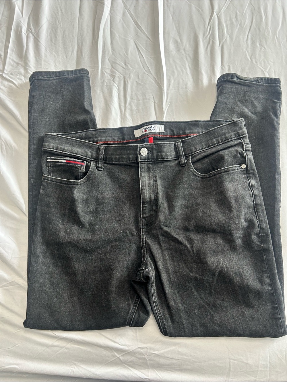 Tommy Jeans Men’s Black Slim Jeans